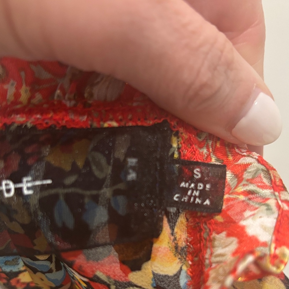 EUC Code x Mode Floral Multi-Pattern Dress - image 3